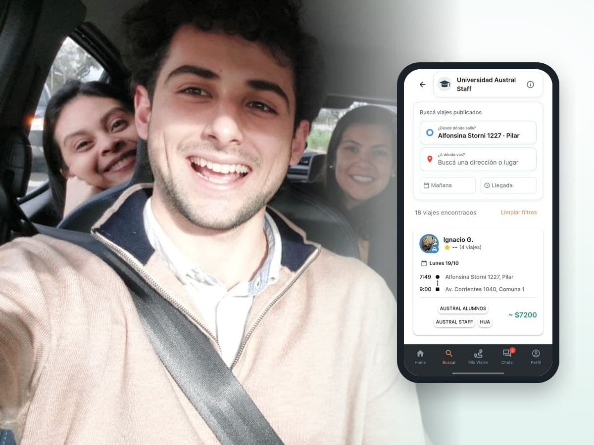 Sumate a viajes de gente de tu institución.