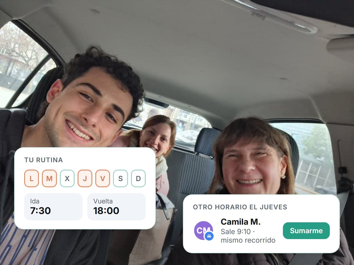 Elegís tus horarios y tus días, según tu rutina.